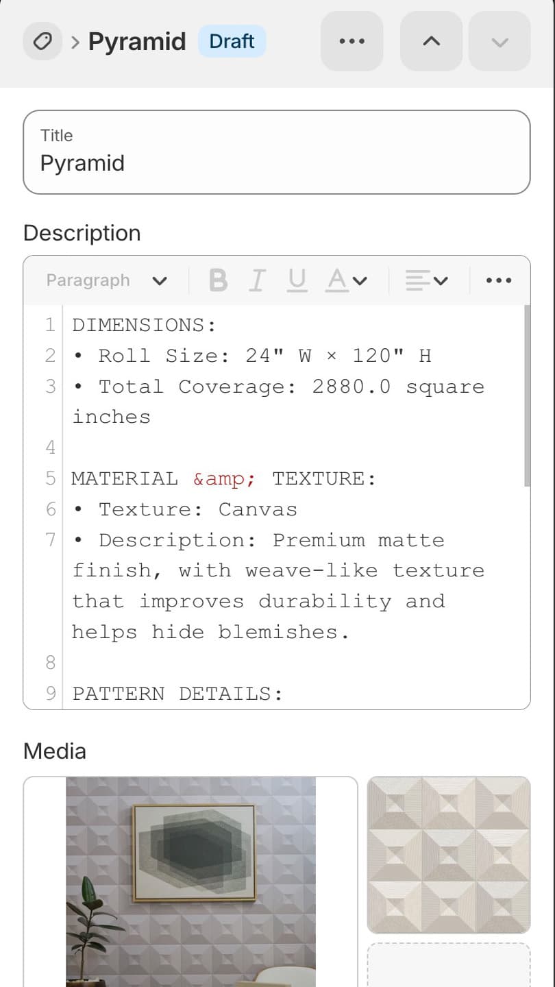 Publish your product to your store